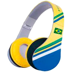Fone Headphone NewDrive Bluetooth Brazilian Team 48390 é bom? Vale a pena?