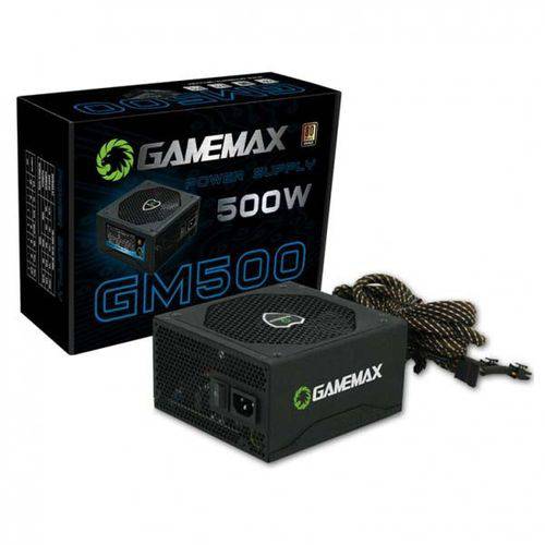 Fonte Atx Gamemax Gm500 500 W Real Preta Pfc Ativo Bivolt 80 Plus Bronze é bom? Vale a pena?