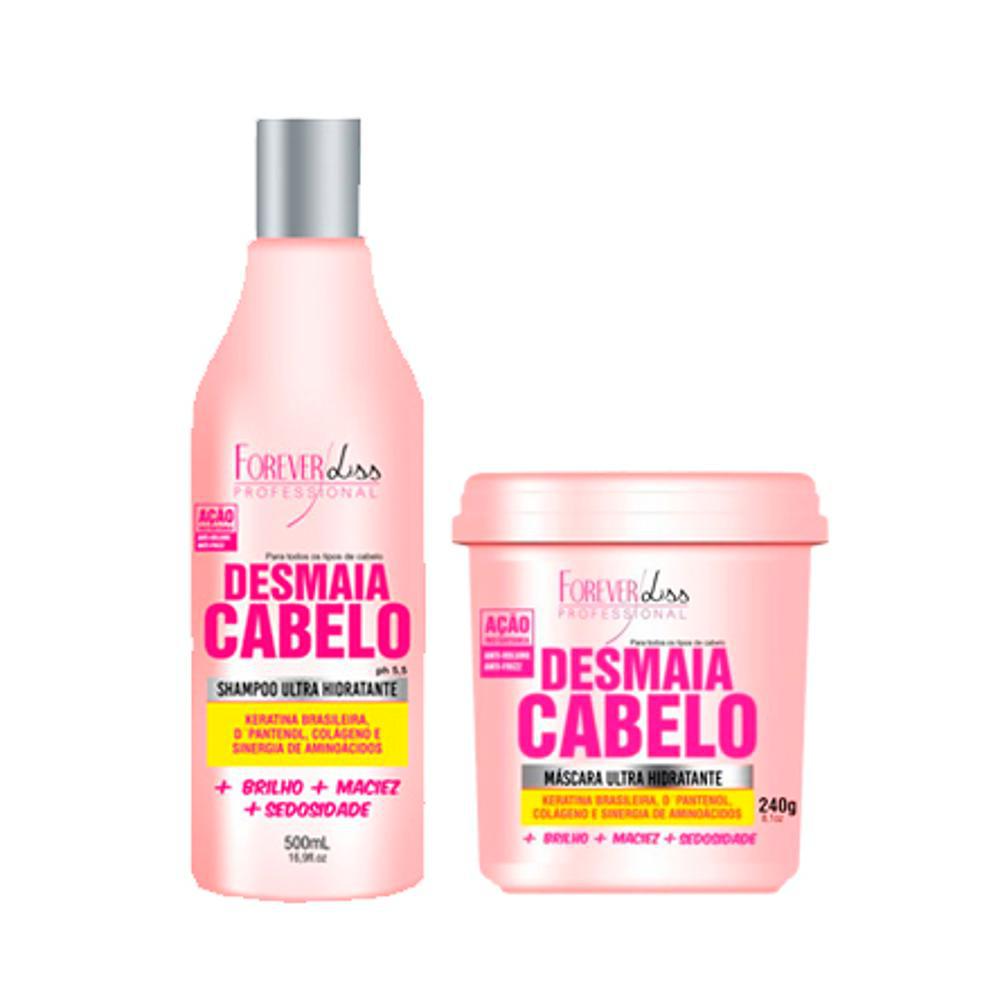 Forever Liss - Kit Desmaia Cabelo (Shampoo 500ml + Máscara 240g) é bom? Vale a pena?
