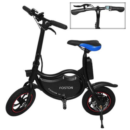 Foston Scooter Bike P12 Mini Bicicleta Elétrica Preta é bom? Vale a pena?