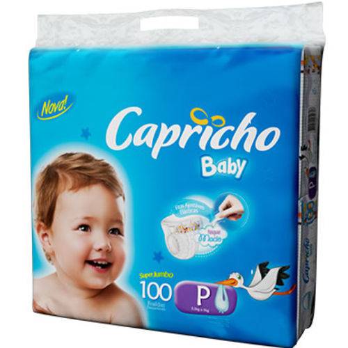 Fralda Capricho Baby P 100 Unidades é bom? Vale a pena?