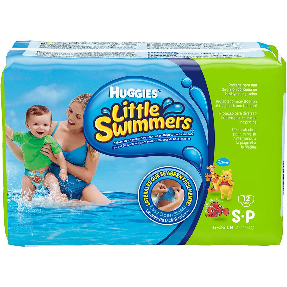 Fraldas Descartáveis Huggies Little Swimmers P 12 Unidades é bom? Vale a pena?