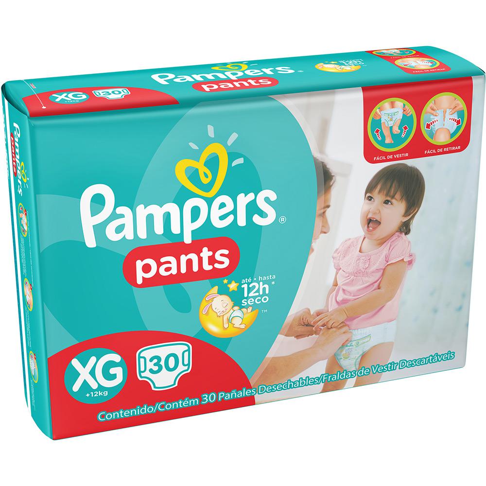 Fraldas Descartáveis Pampers Pants XG - Mega 30 Unidades é bom? Vale a pena?