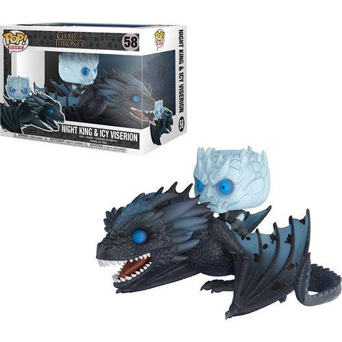 Funko Pop Game Of Thrones - Night King & Icy Viserion é bom? Vale a pena?