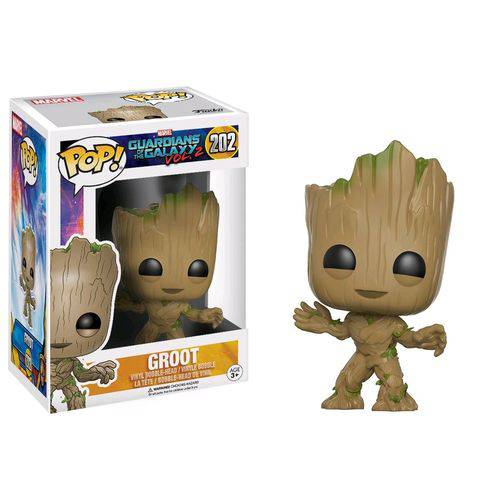 Funko Pop Movies: Guardians Of The Galaxy2 - Groot #202 é bom? Vale a pena?