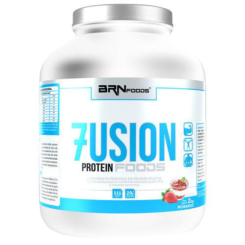 Fusion Protein 2Kg Morango - BR Nutrition Foods é bom? Vale a pena?