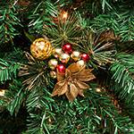 Galho Decorativo Luxo para Árvore de Natal, Vermelho e Dourado - Orb Christmas é bom? Vale a pena?