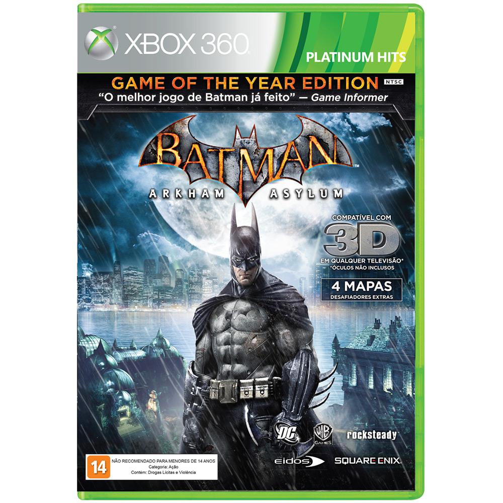 Game Batman: Arkham Asylum - XBOX 360 é bom? Vale a pena?