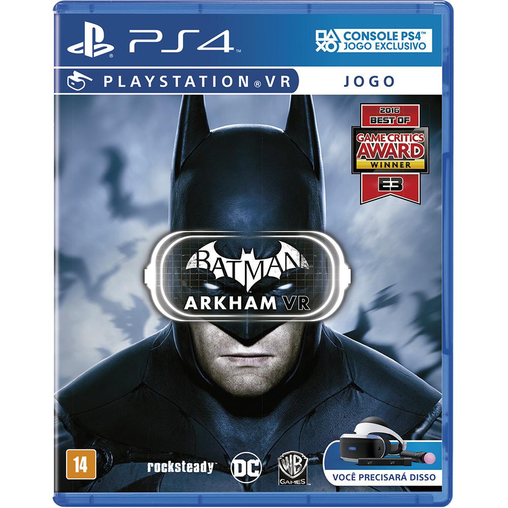 Game Batman Arkham VR - PS4 é bom? Vale a pena?
