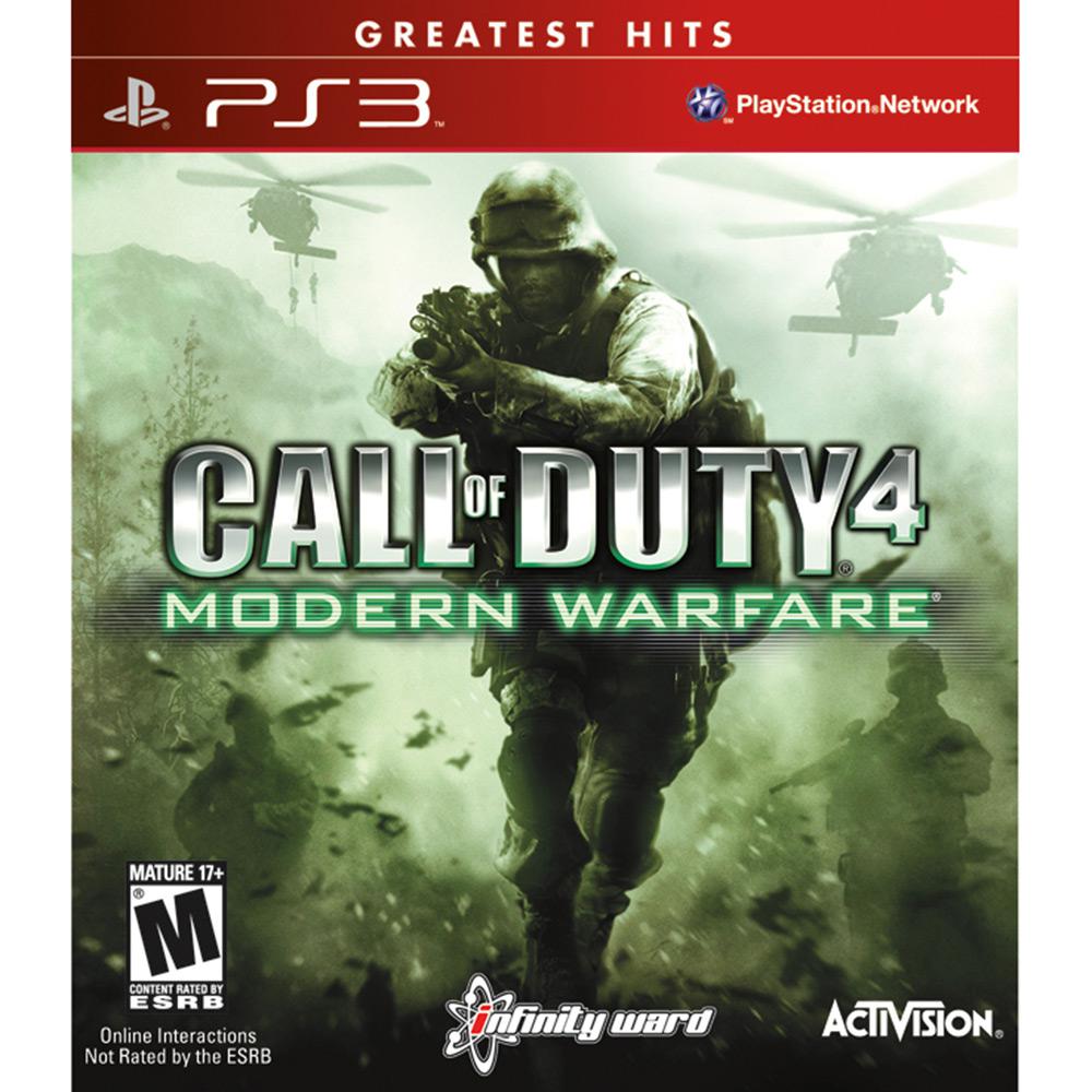 Game Call Of Duty 4: Modern Warfare - PS3 é bom? Vale a pena?