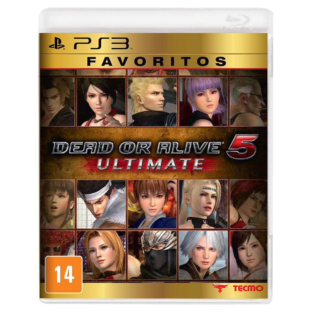 Game - Dead Or Alive 5 Ultimate - Favoritos - PS3 é bom? Vale a pena?