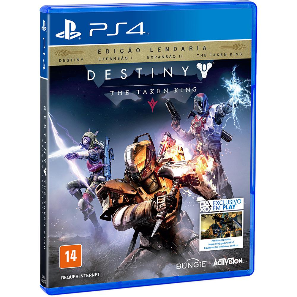 Game Destiny - The Taken King - Edição Lendária: Destiny, Espansão I, Espansão II, The Taken King - PS4 é bom? Vale a pena?