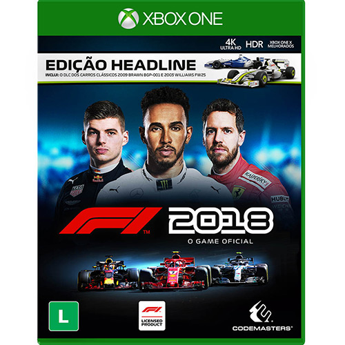 Game F1 2018 Edição Headline - XBOX ONE é bom? Vale a pena?