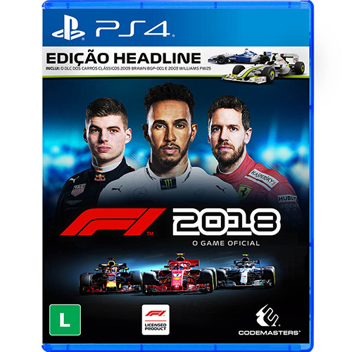 Game F1 2018 Headline Edition - PS4 é bom? Vale a pena?