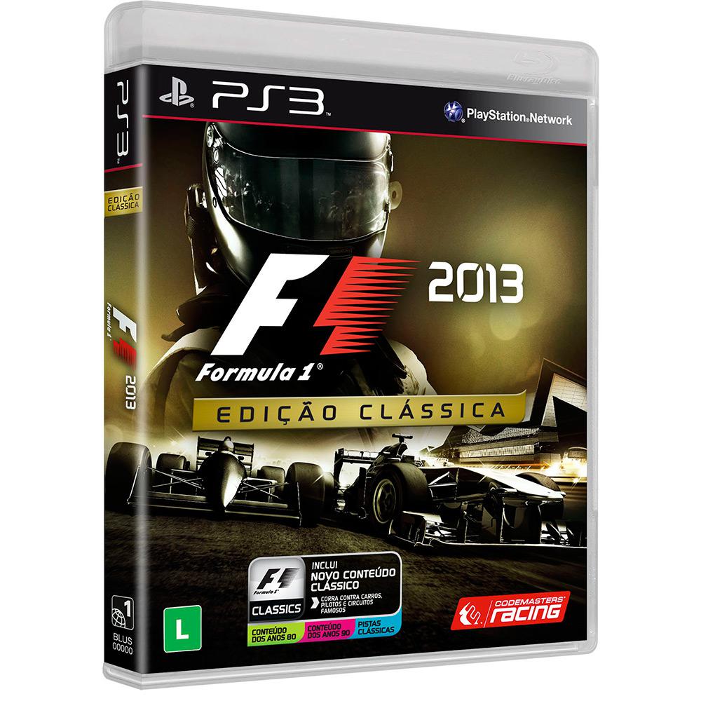 Game - Formula 1 2013 - Classic Edition - PS3 é bom? Vale a pena?