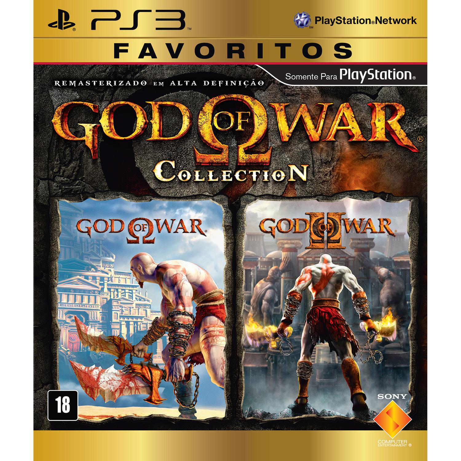 Game God Of War Collection - Favoritos - PS3 é bom? Vale a pena?
