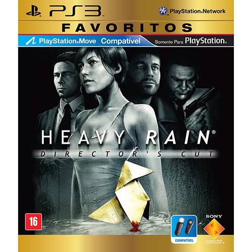 Game Heavy Rain - Favoritos - PS3 é bom? Vale a pena?