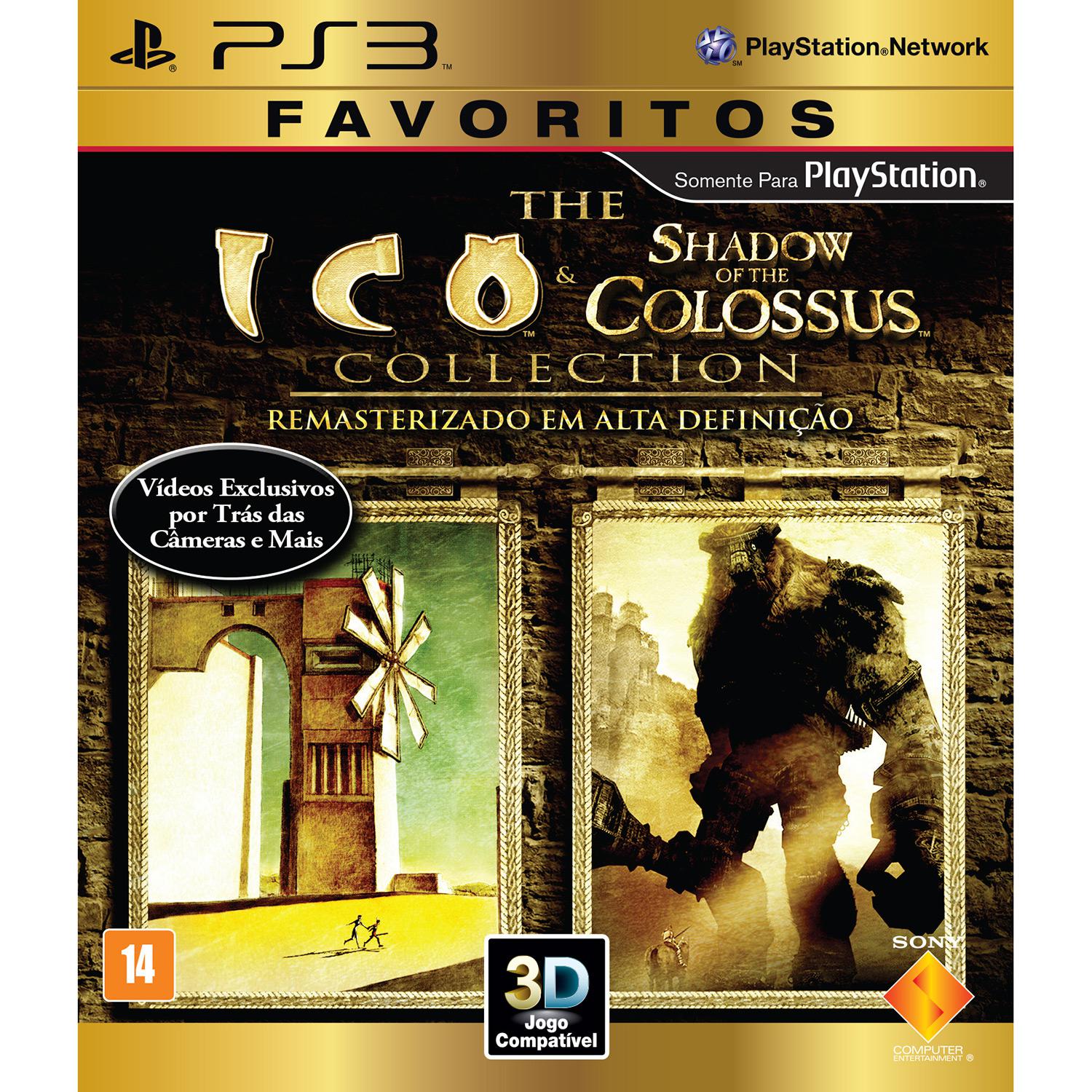 Game Ico/Shadow Of The Colossus Collection - Favoritos - PS3 é bom? Vale a pena?