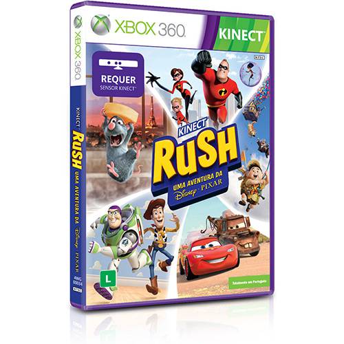 Game Rush - uma Aventura da Disney - PIXAR - Xbox360 é bom? Vale a pena?
