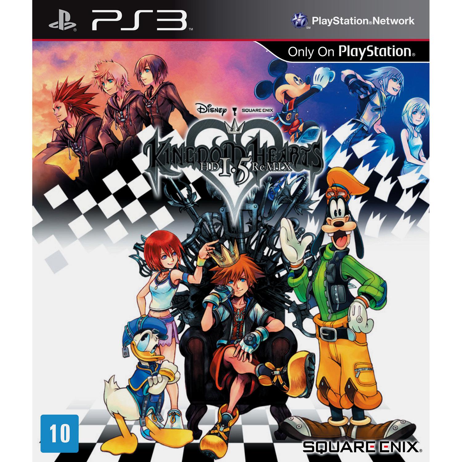 Game - Kingdom Hearts Hd 1.5 Remix - PS3 é bom? Vale a pena?