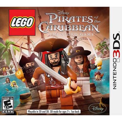 Game LEGO Pirates Of The Caribbean: The Video Game - 3DS é bom? Vale a pena?