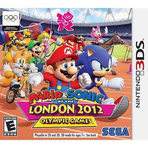 Game Mario & Sonic At The London 2012 - Olympic Games - 3DS é bom? Vale a pena?
