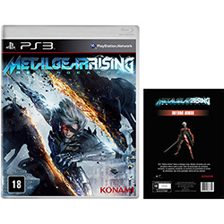 Game Metal Gear Rising com Steelbook + DLC Inferno Armor - PS3 é bom? Vale a pena?