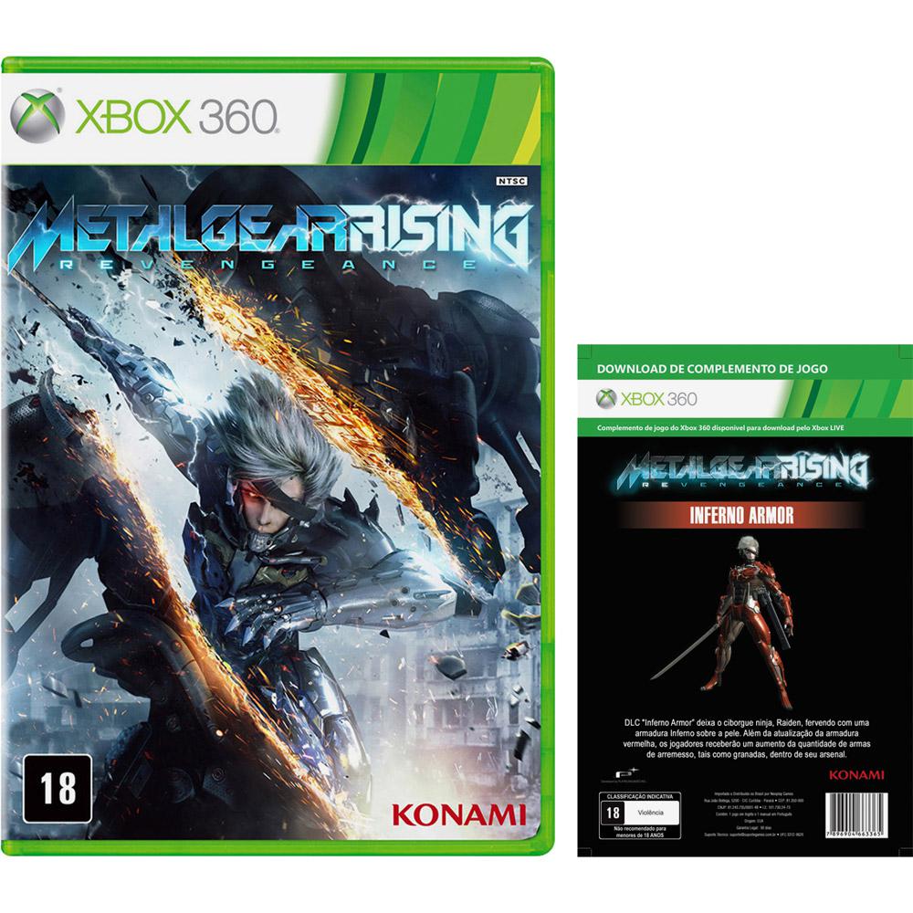 Game Metal Gear Rising com Steelbook + DLC Inferno Armor - Xbox 360 é bom? Vale a pena?