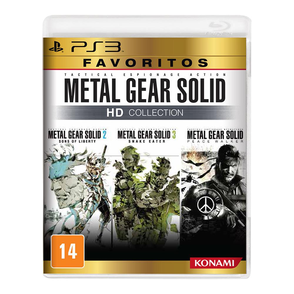 Game - Metal Gear Solid HD Collection - Favoritos - PS3 é bom? Vale a pena?