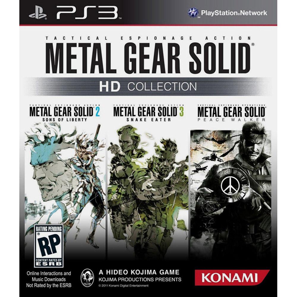 Game Metal Gear Solid Hd Collection - PS3 é bom? Vale a pena?