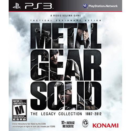 Game Metal Gear Solid: The Legacy Collection - PS3 é bom? Vale a pena?