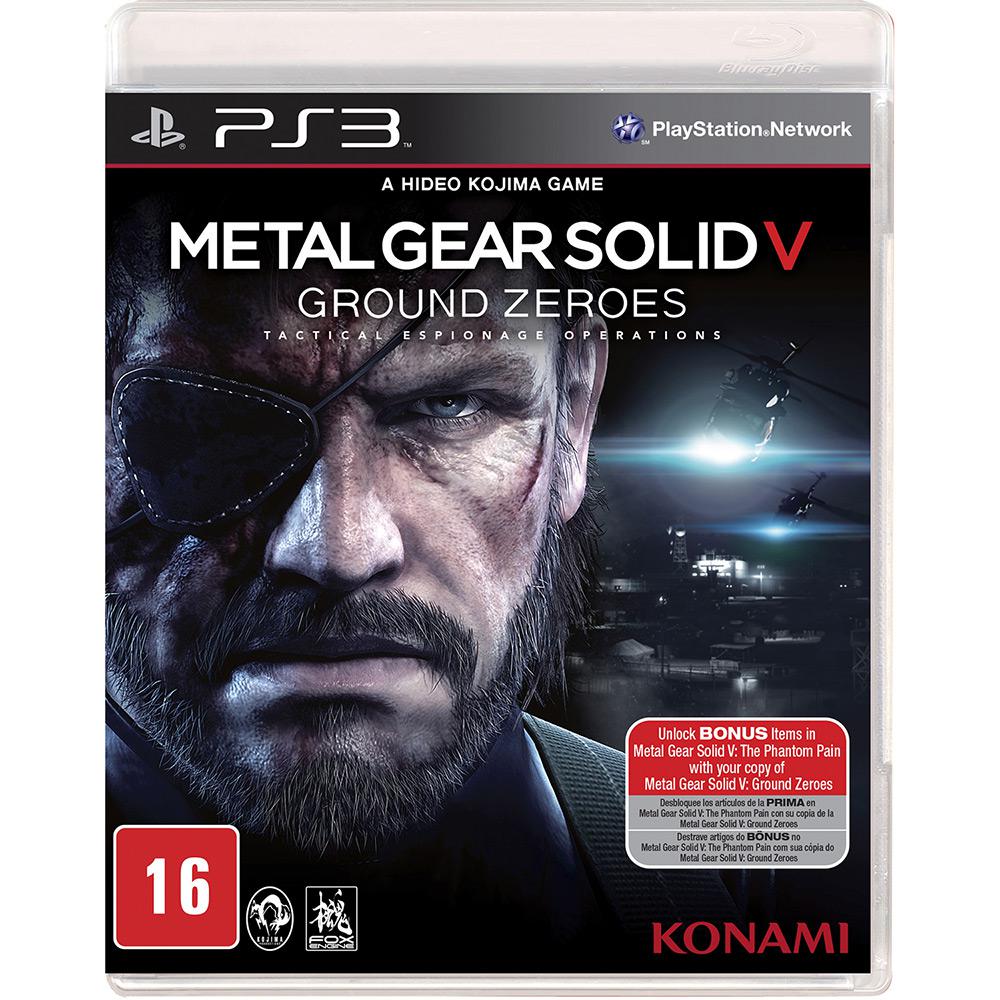 Game - Metal Gear Solid V: Ground Zeroes - PS3 é bom? Vale a pena?