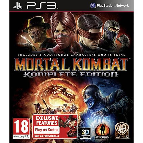 Game Mortal Kombat - Komplete Edition BR - PS3 é bom? Vale a pena?