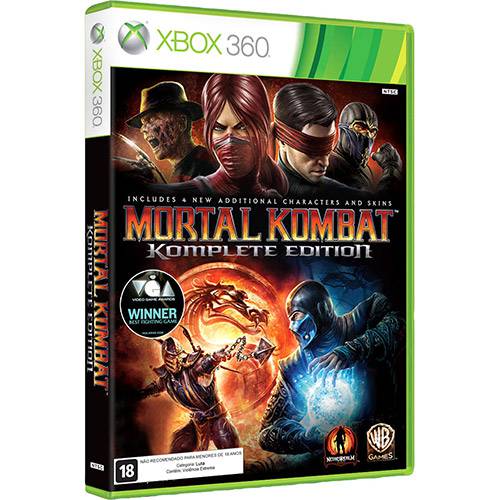 Game Mortal Kombat - Komplete Edition Br - Xbox360 é bom? Vale a pena?