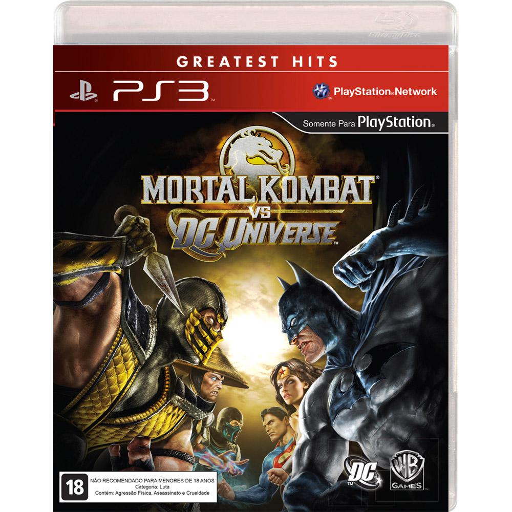 Game - Mortal Kombat Vs. DC Universe - PS3 é bom? Vale a pena?