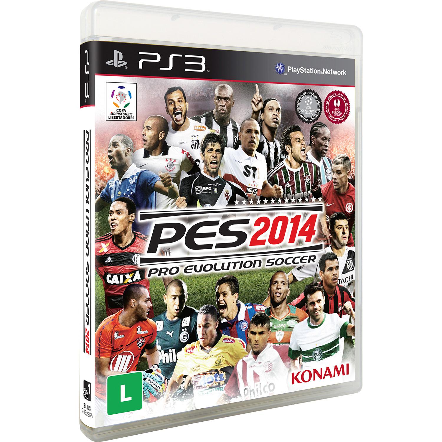 Game Pro Evolution Soccer 2014 - PS3 - Produção Nacional é bom? Vale a pena?
