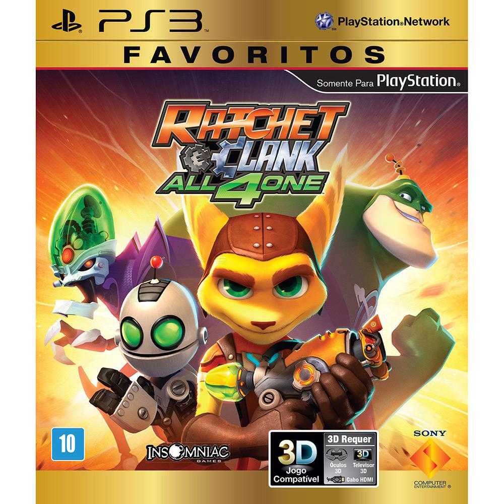 Game - Ratchet and Clank: All 4 One - Favoritos - PS3 é bom? Vale a pena?