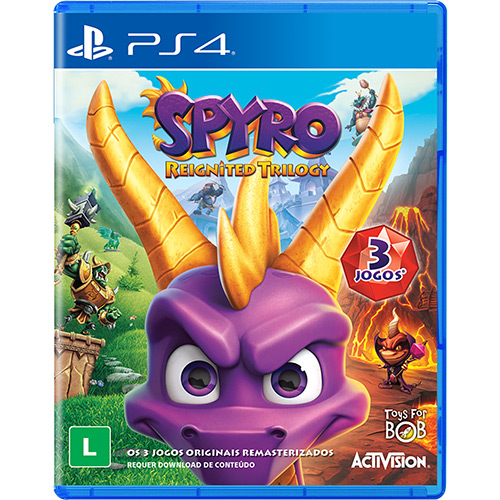 Game Spyro Reignited Trilogy - PS4 é bom? Vale a pena?