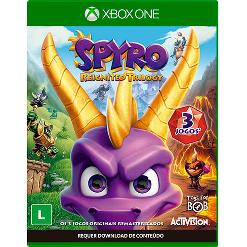 Game Spyro Reignited Trilogy - XBOX ONE é bom? Vale a pena?