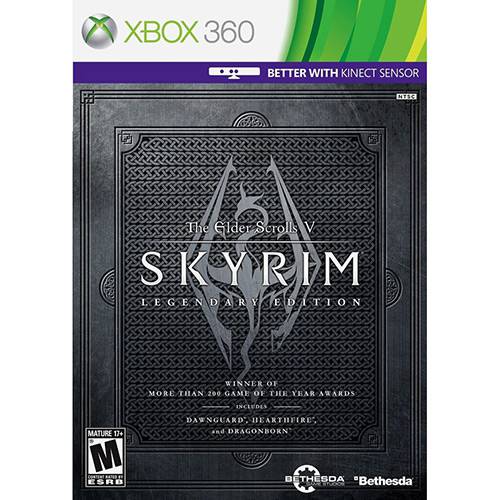 Game The Elder Scrolls: Skyrim Legendary Edition - X360 Bet é bom? Vale a pena?