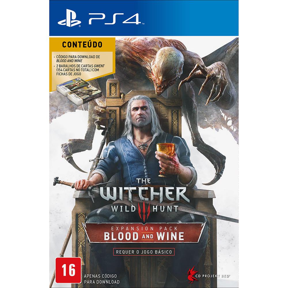 Game - The Witcher 3: Wild Hunt Blood & Wine - Pacote de Expansão - PS4 é bom? Vale a pena?