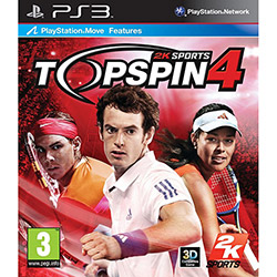 Game Top Spin 4 - PS3 é bom? Vale a pena?