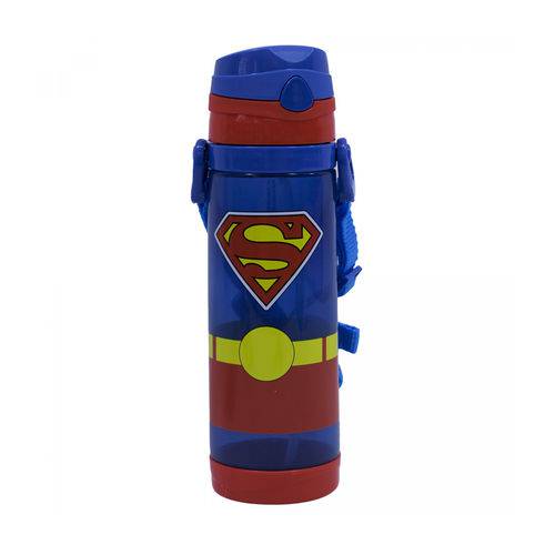 Garrafa Plástico com Alça Superman 550ml - Liga da Justiça é bom? Vale a pena?
