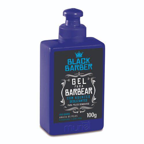 Gel Muriel para Barbear Black Barber 100g Muriel é bom? Vale a pena?