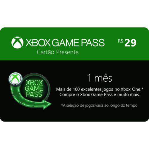 Gift Card Digital Xbox Game Pass 1 Mês é bom? Vale a pena?