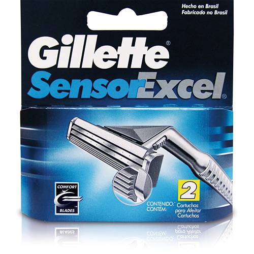 Gillette - Carga Sensor Excel C/ 2 é bom? Vale a pena?