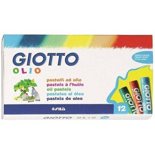 Giz Pastel Oleoso Giotto 11 Mm 12 Cores é bom? Vale a pena?