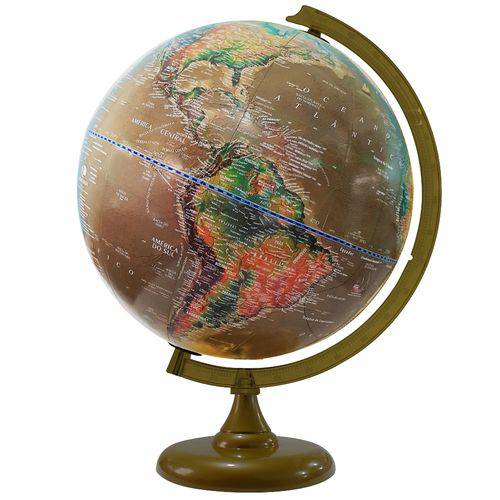 Globo Terrestre Físico e Histórico 30 Cm- com um Mapa Mundi é bom? Vale a pena?