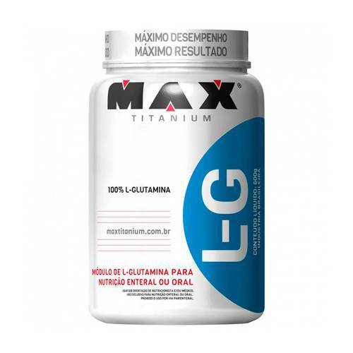 Glutamina L G Max Titanium Síntese de Proteina Construção de Tecido Muscular é bom? Vale a pena?