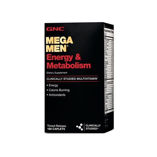 Gnc Mega Men Energy & Metabolism Multivitamínico - 180 Capsulas é bom? Vale a pena?